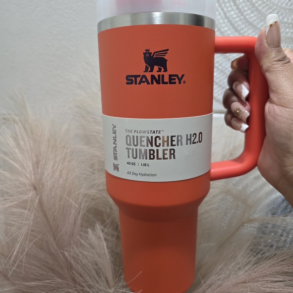 Stanley Orange Quencher H2.0 Tumbler - Picture 3 of 7